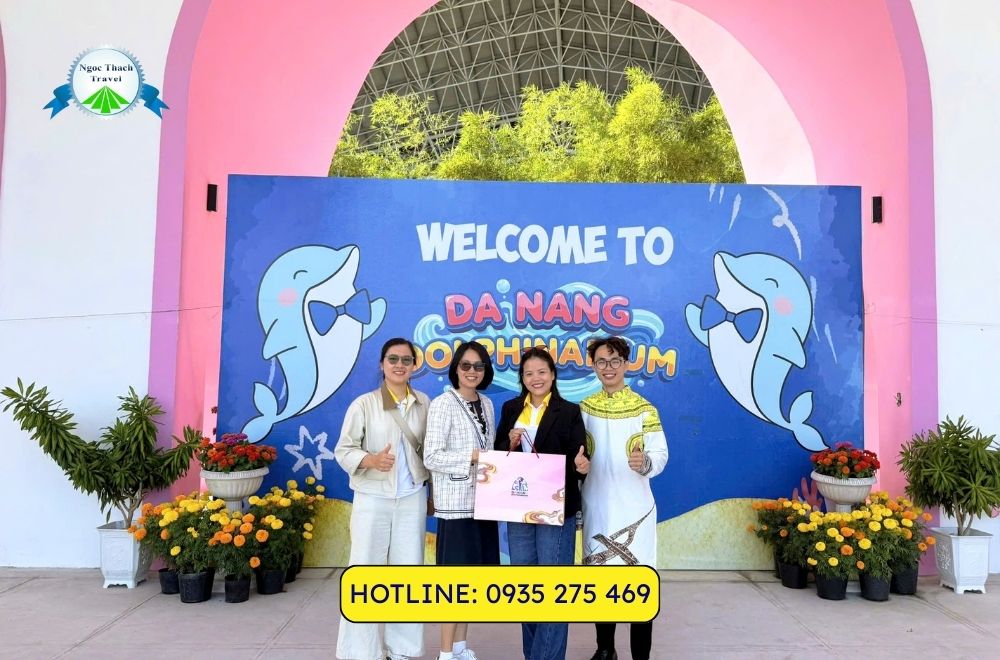 Show Cá Heo Danang Dolphinarium 2026 - Ngọc Thạch Travel Hân Hạnh Đồng Hành Cùng Nhạc Sĩ Nguyễn Văn Chung