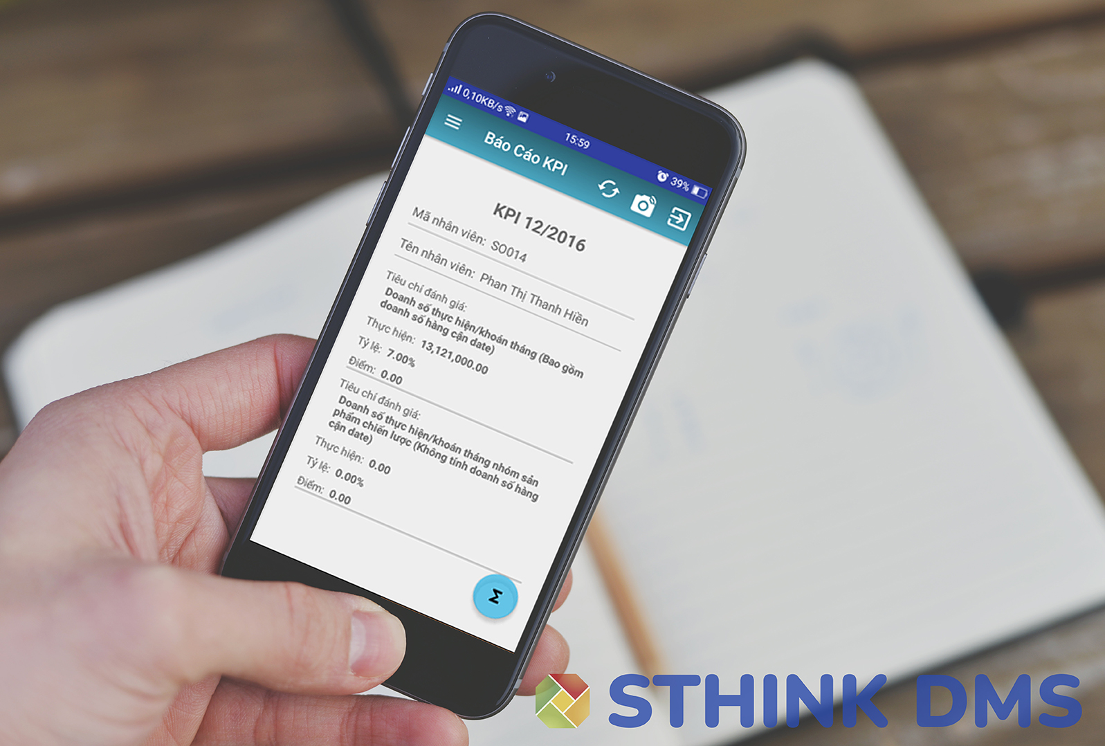 phần mềm quản lý kênh phân phối SThink DMS