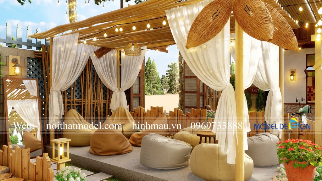 Thiết kế quán cà phê vintage 10