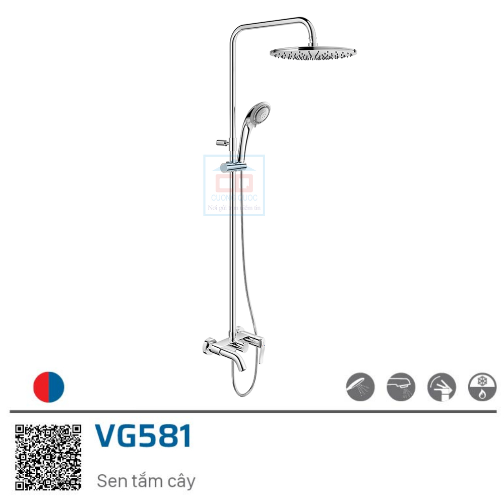 Sen tắm cây Viglacera 581