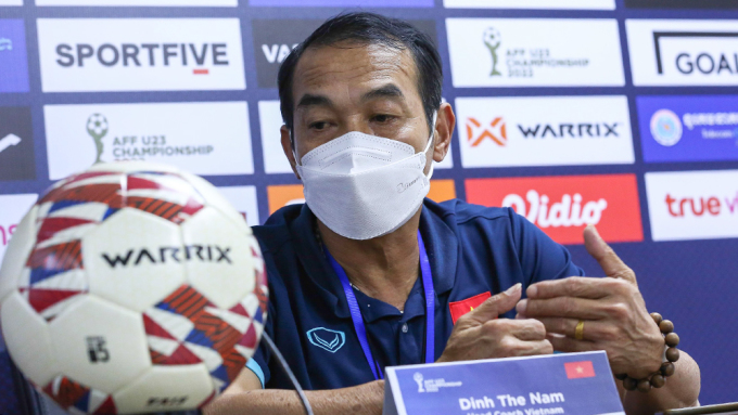 HLV Đinh Thế Nam đưa Việt Nam vào chung kết giải U23 Đông Nam Á dù có tới 24 cầu thủ bị nhiễm Covid-19.