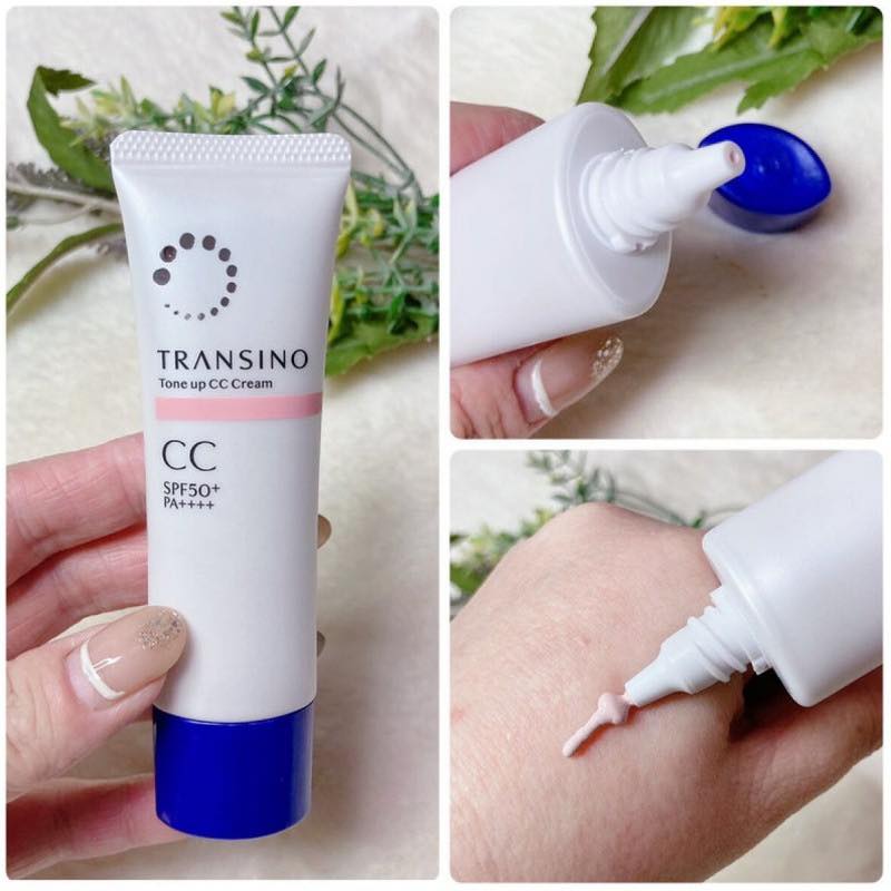 Công dụng kem trang điểm Transino Tone up CC Cream Công dụng kem trang điểm Transino Tone up CC Cream